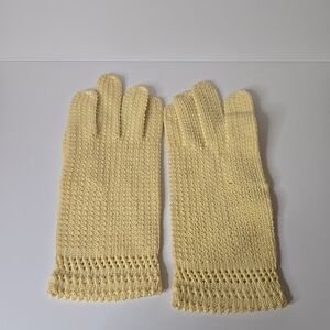Vintage Knitted Ladies Gloves